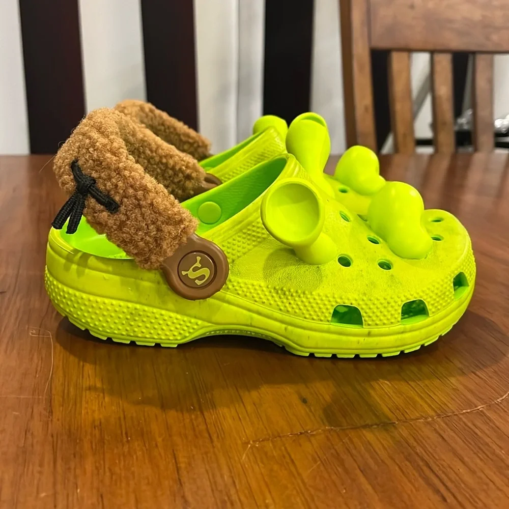 Crocs X Shrek Clogs Shoes new Boys Girls Kids Size 13 - C13