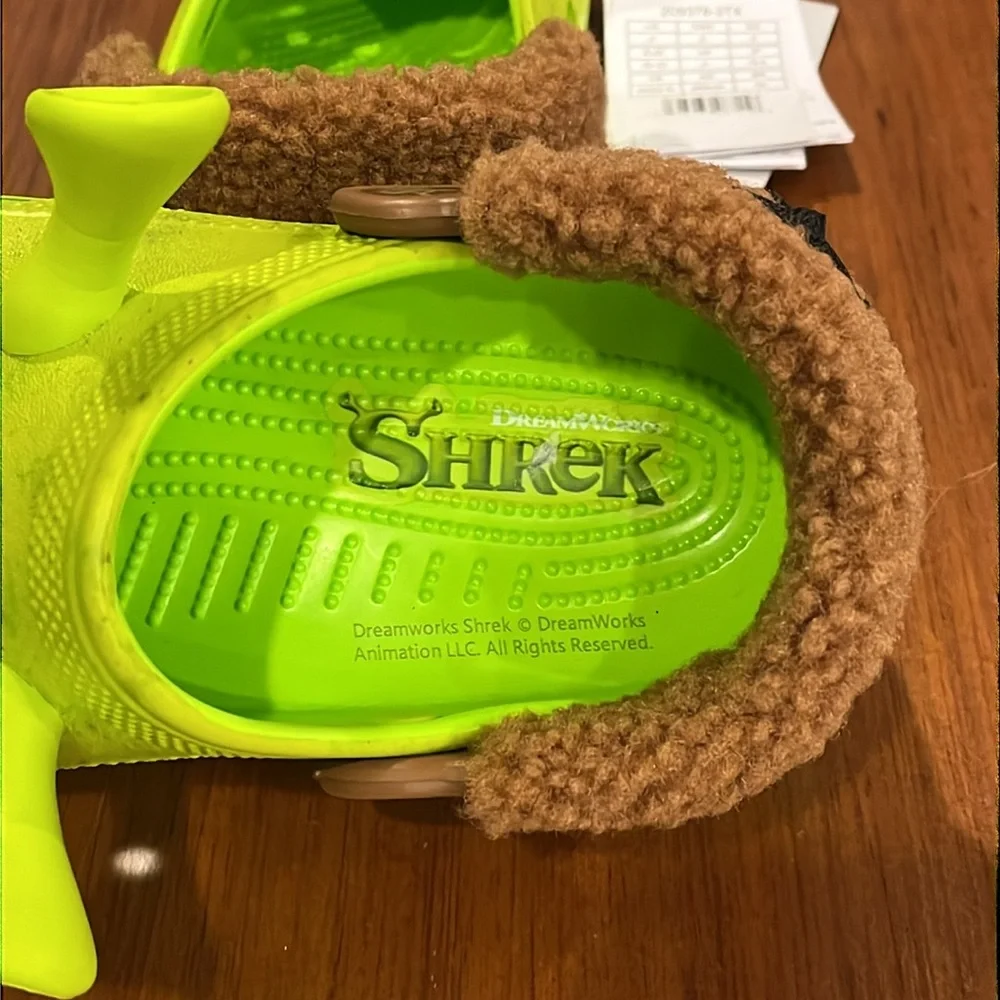Crocs X Shrek Clogs Shoes new Boys Girls Kids Size 13 - C13